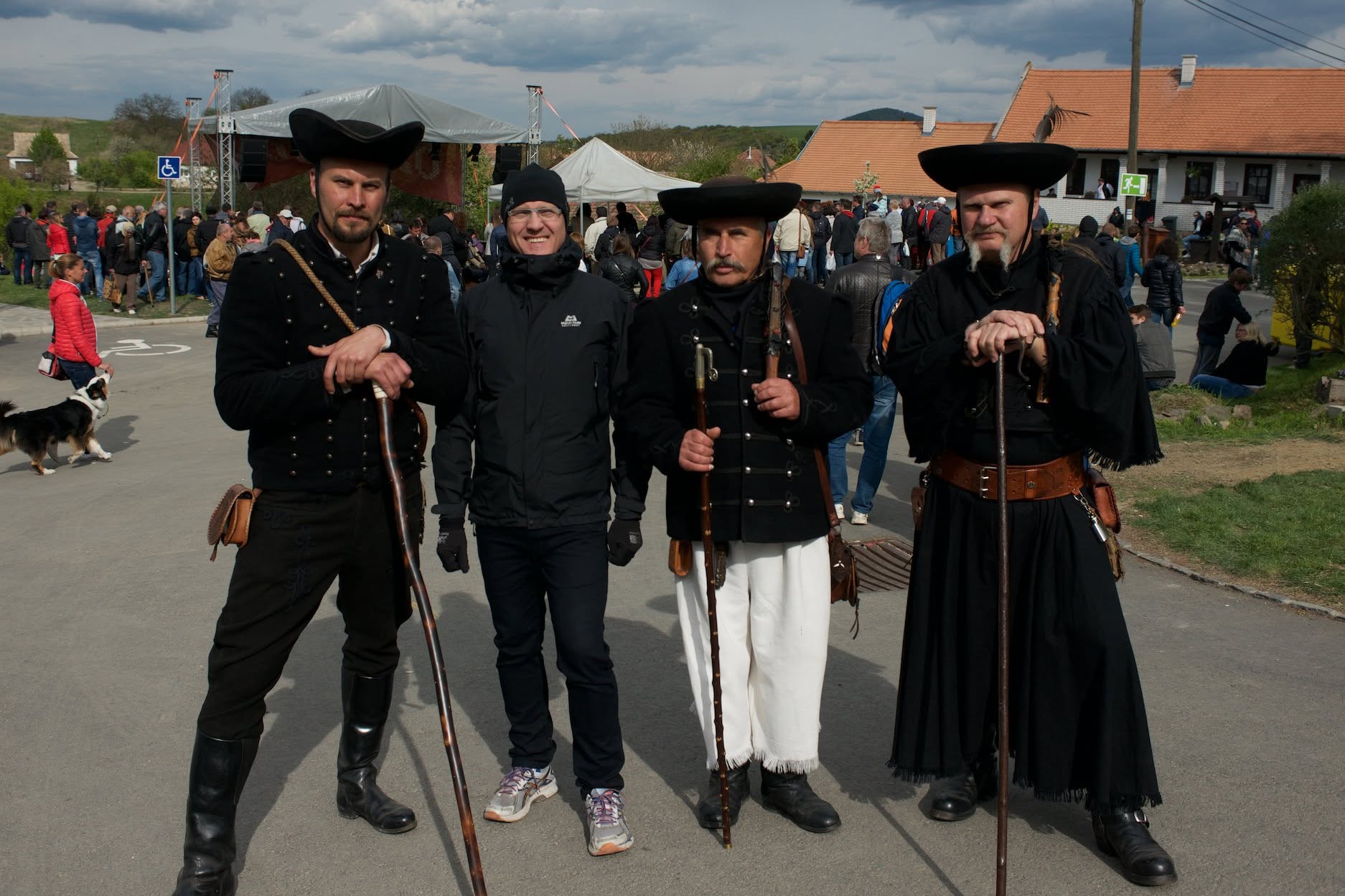 MEETING THE LOCALS IN HOLLOKO, HUNGARY