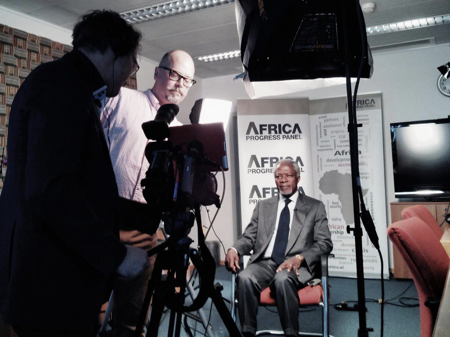 Kofi Annan interview — Africa Progress Panel, Geneva 2013